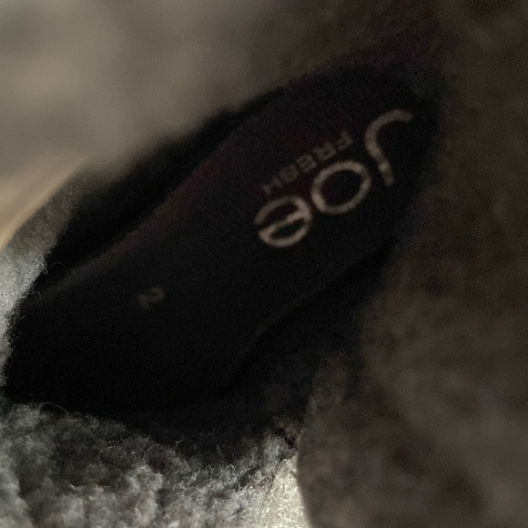 Joe Fresh Grey, Black & Red Plaid Soft Sole Boots - Picture 5 of 5